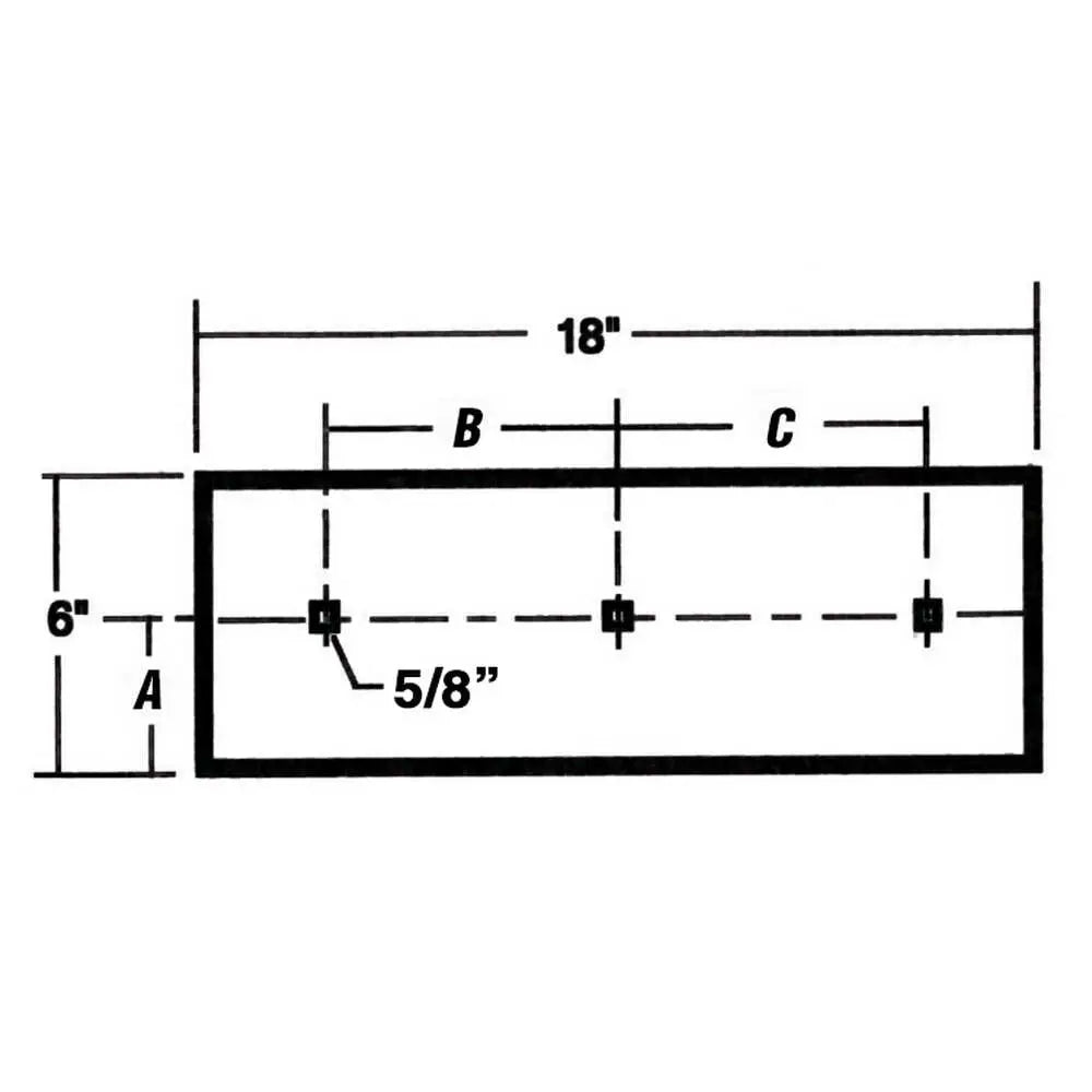 Diamond 811000233 1/2x6x18 Cutting Edge