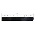 Meyer B52067 1/2x6x48 V-Plow Cutting Edge dimensions and mounting hole pattern