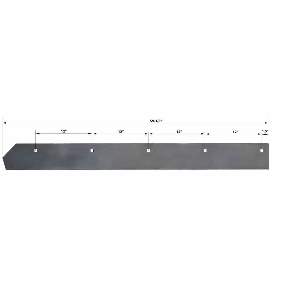 Boss BAX07327 1/2x6x59-1/8 V-Plow Cutting Edge